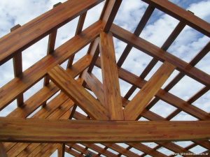 Estructura de madera laminada